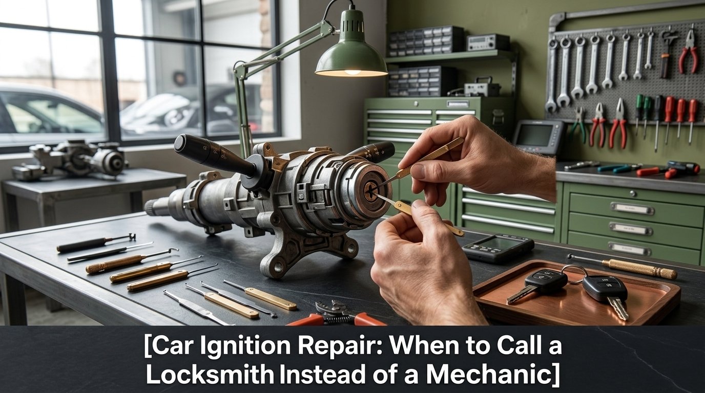 Car Ignition Repair When to Call a Locksmith Instead of a Mechanic