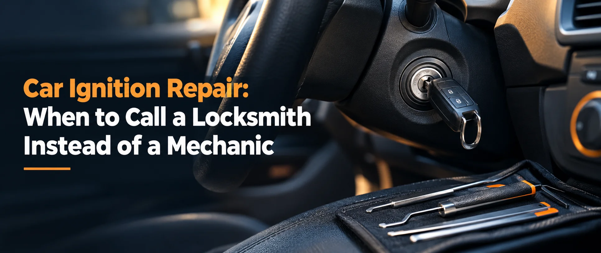 Car Ignition Repair: When to Call a Locksmith Instead of a Mechanic