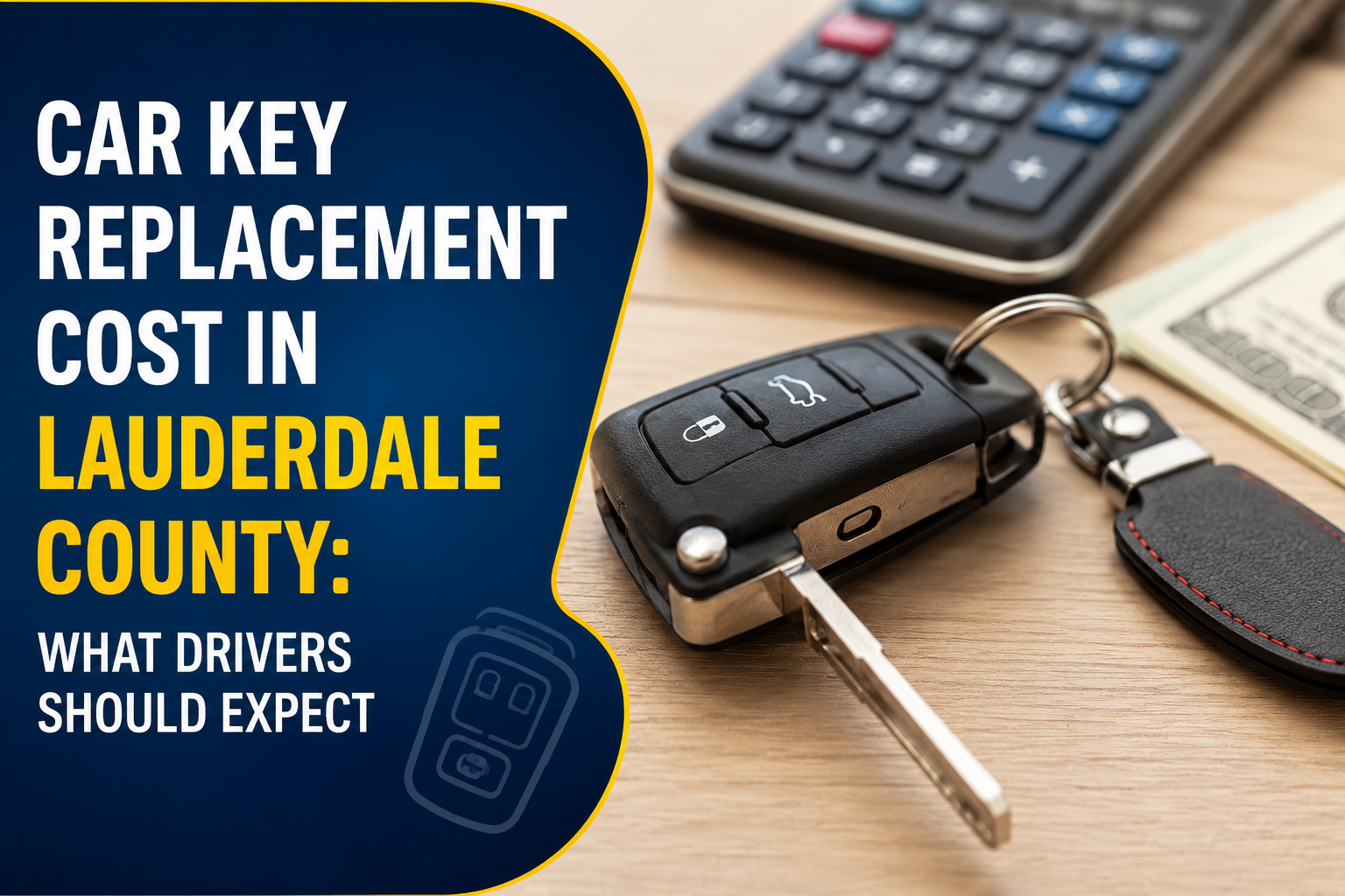 Car Key Replacement Cost in Lauderdale County: What Drivers Should Expect
