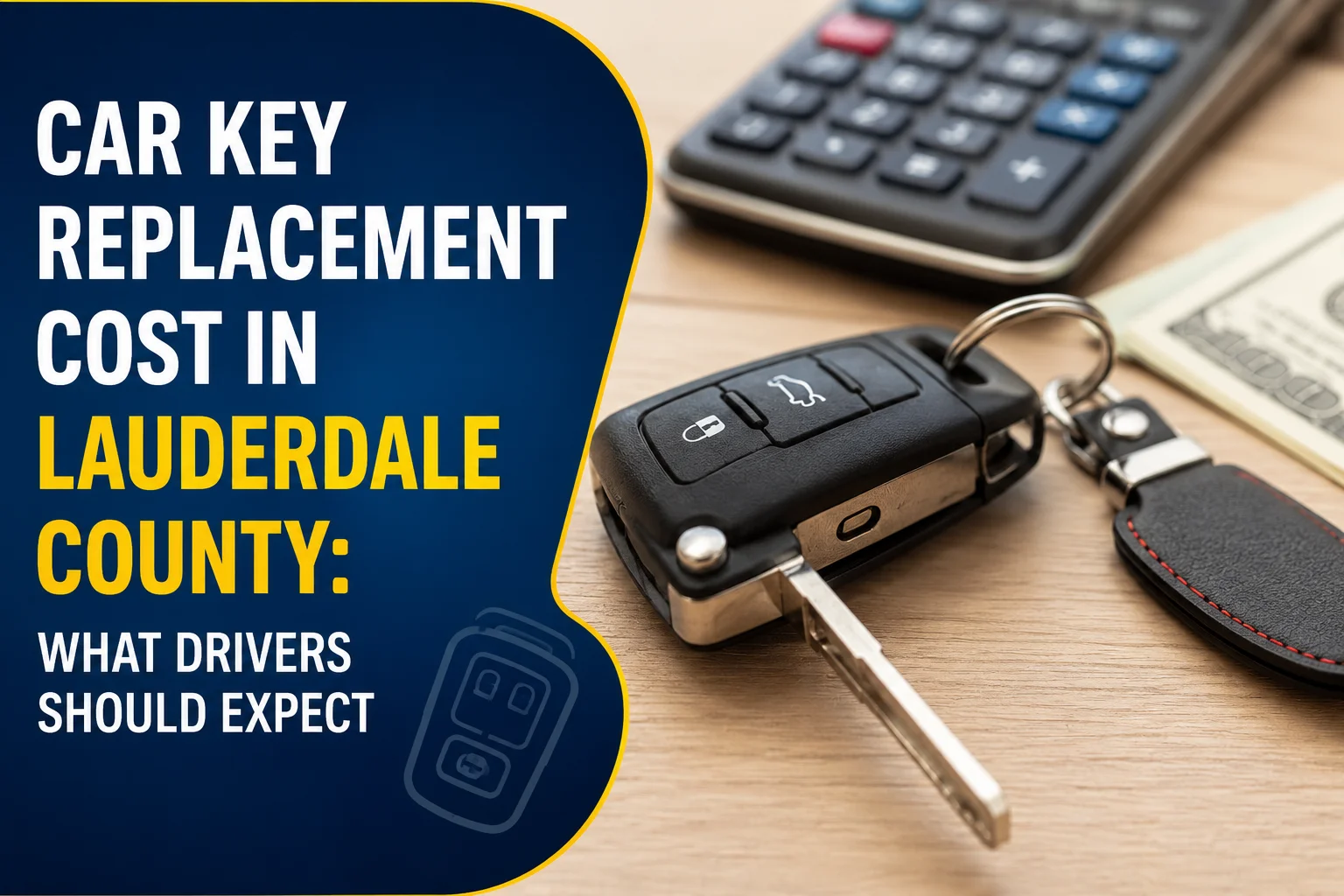 Car Key Replacement Cost in Lauderdale County: What Drivers Should Expect
