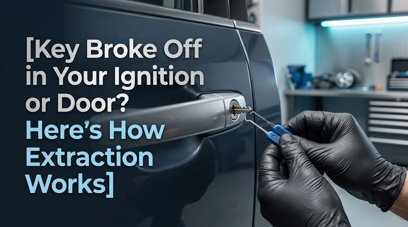 Key Broke Off in Your Ignition or Door? Here's How Extraction Works