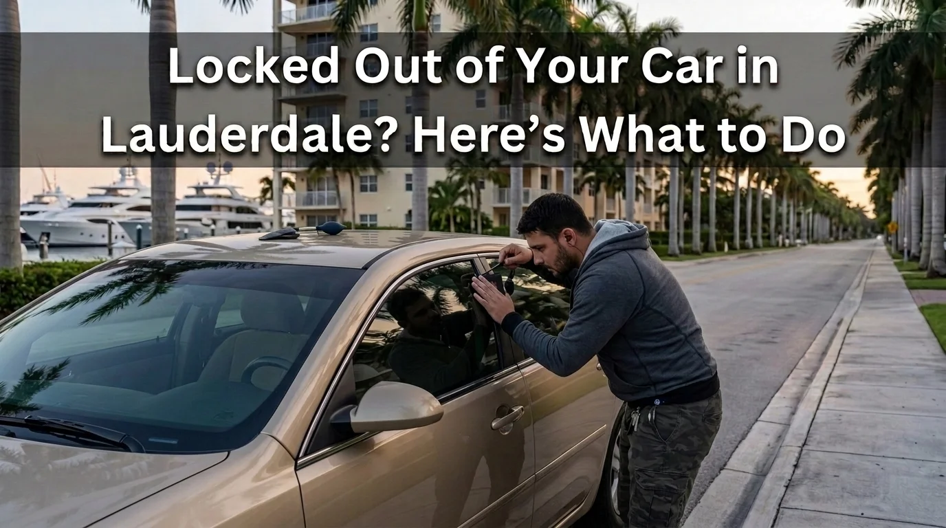 Locked Out of Your Car? How Emergency Car Lockout Services in Lauderdale Lakes Can Help