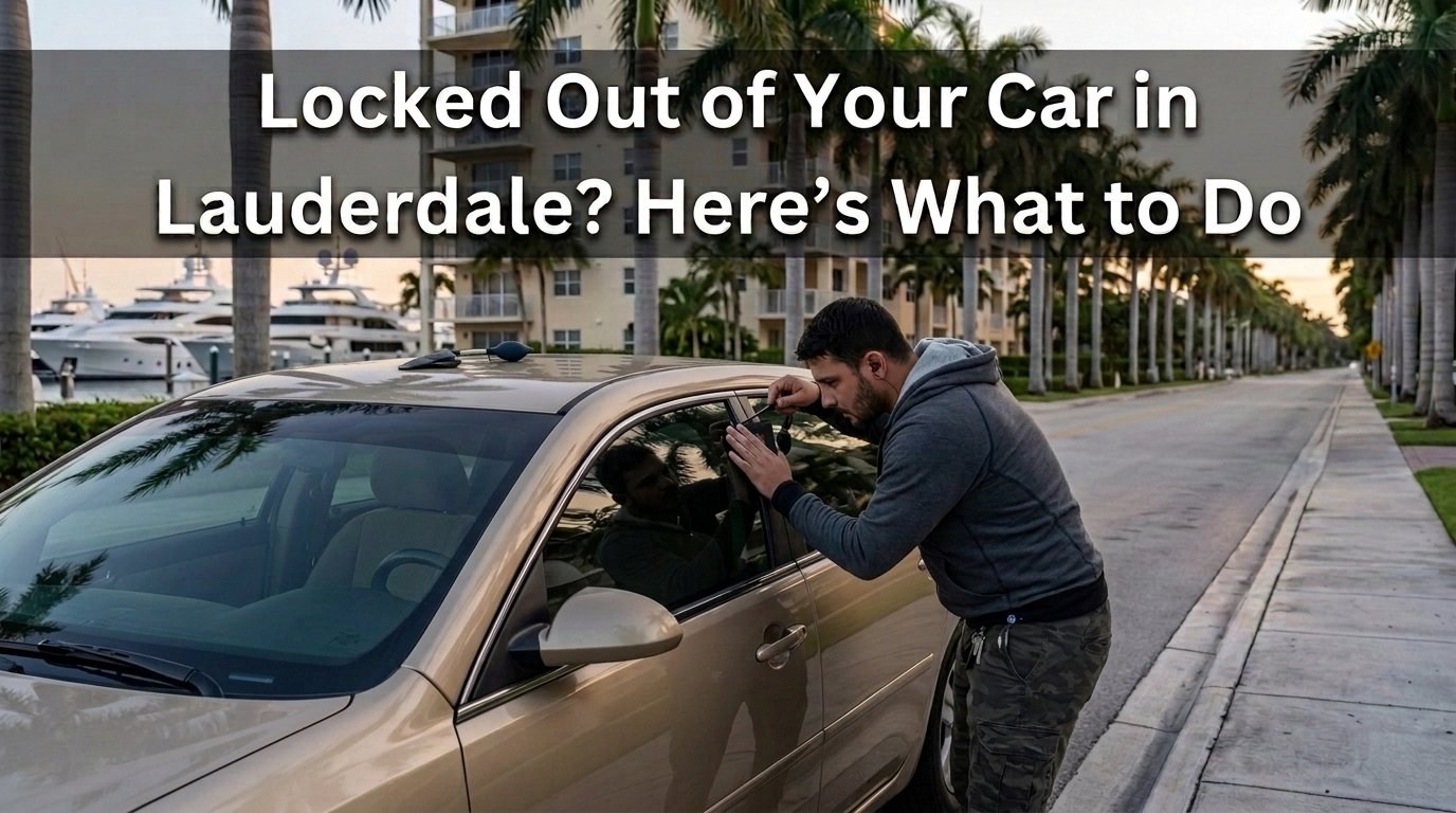 Locked Out of Your Car in Lauderdale Here’s What to Do