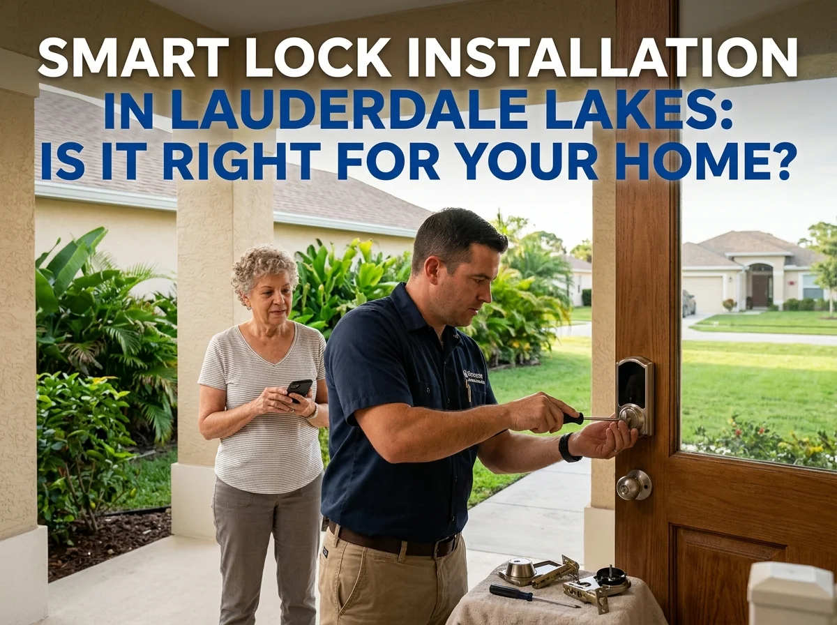 Smart Lock Installation in Lauderdale Lakes Is It Right for Your Home