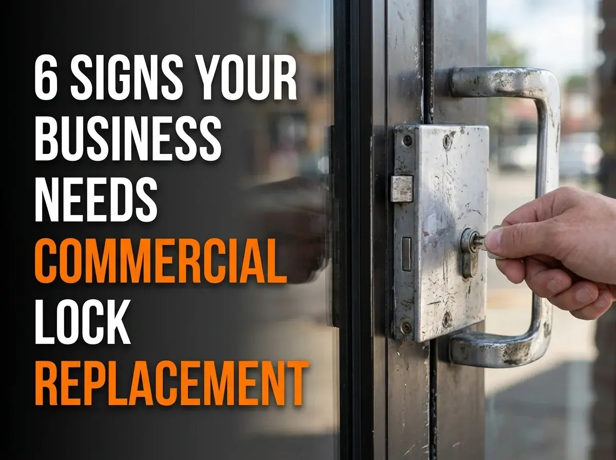 Signs Your Business Needs Commercial locks Replacement